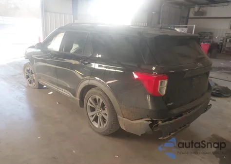 2021 Ford Explorer Xlt z USA, uszkodzony, nr VIN 1FMSK7DH5MGA77824